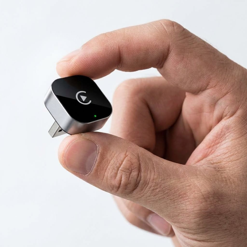 Adaptador Android Auto y CarPlay inalámbrico: arranca y se conecta solo